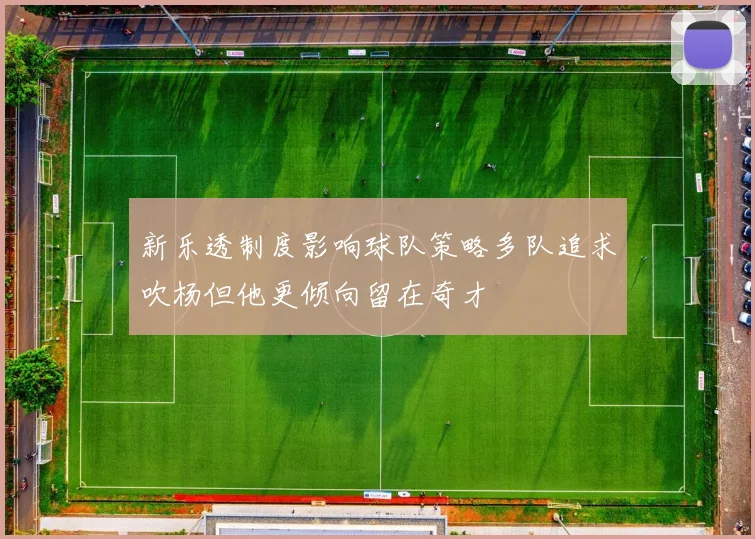 新乐透制度影响球队策略多队追求吹杨但他更倾向留在奇才